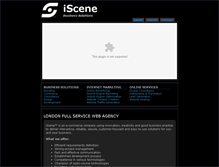 Tablet Screenshot of iscene.net